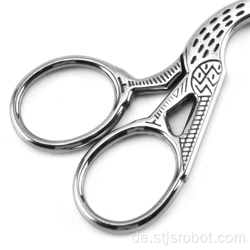 Embroidery Craft Shears Edelstahlschere Augenbrauenschere Silberne Schönheitsschere